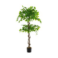 150 CM Artificial Ficus Tree Tall Indoor Plant with 882 Leaves