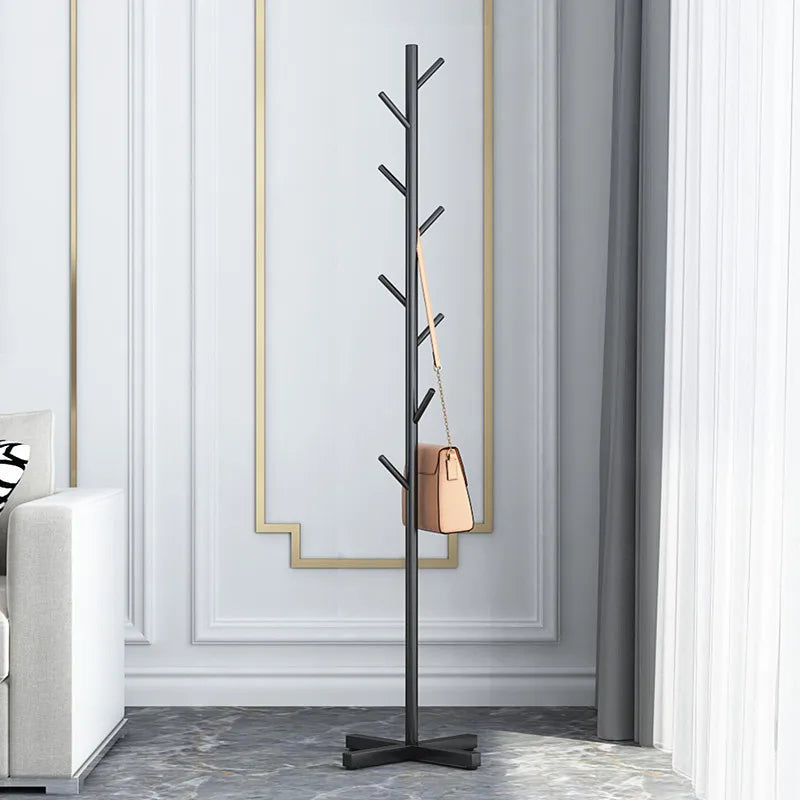 Marble Household Clothes Hanger Floor-Standing Bedroom Simple Clothes Hanger Clothes Rack Popular Coat Rack Clothes Hanger Storage