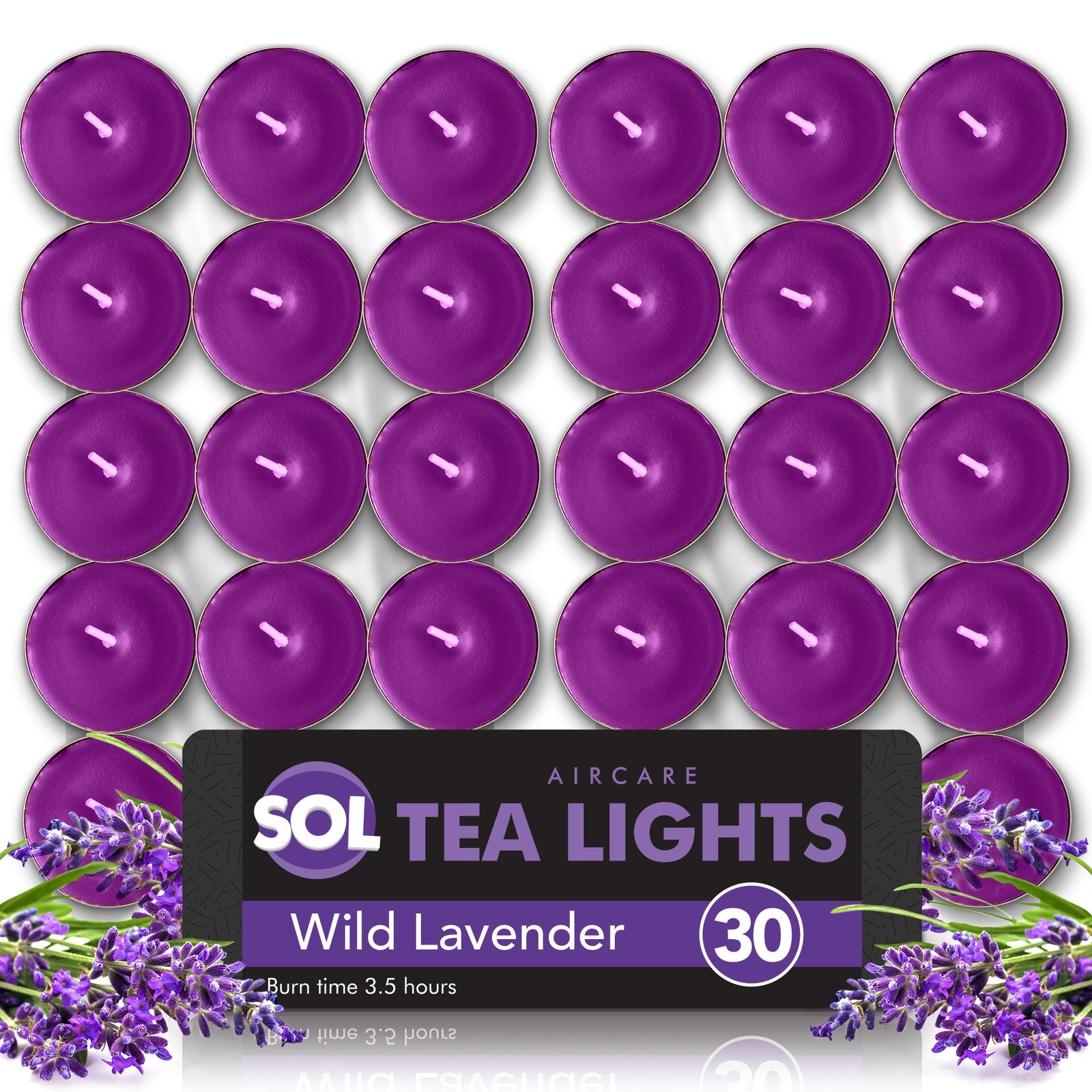 15-30Pk Scented Tea Lights Candles | Various Perfumes 3.5 Hour Burn Tealights