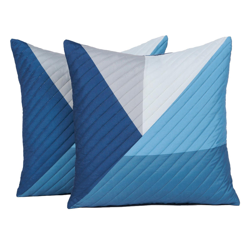 Geometric Cushion Covers Pinsonic Pack of 2/4 Case Filled Pad 18" X 18" Home Set
