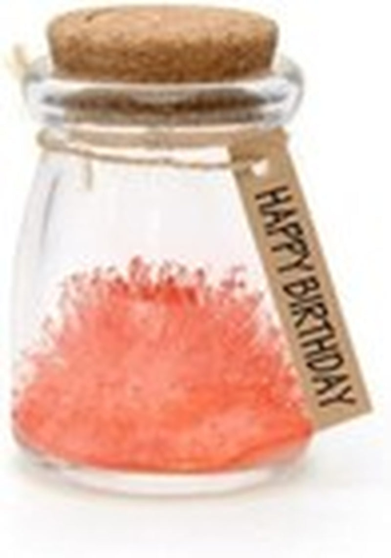 CRYSTAL WISH FLOWER Glass Ornament Decoration Gift Artificial Flowers Decor UK