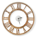 20 Inch Silent Wall Clock Non-Ticking Large Decorative Modern Wall Clock