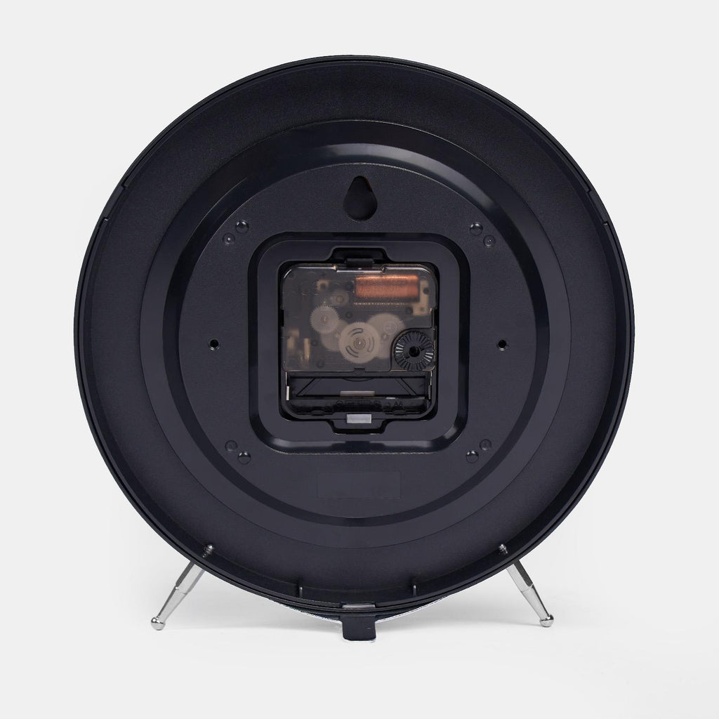 Kids Small Wall Clock Bedside Home Decor round Face Bedroom Quartz Rabbit Space