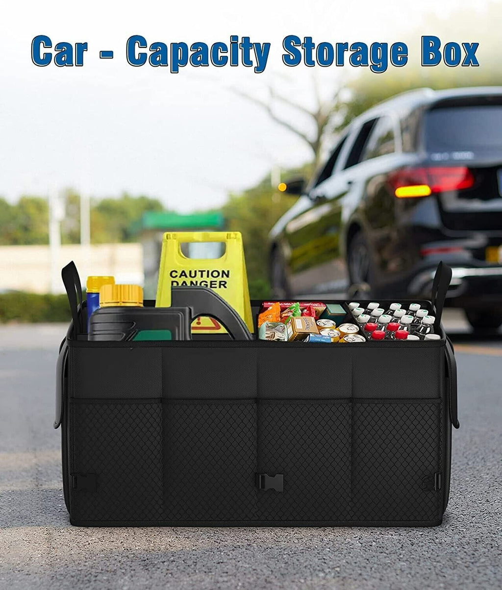 Car Boot Organiser Foldable Portable Heavy Duty Tidy Car Storage Organiser UK