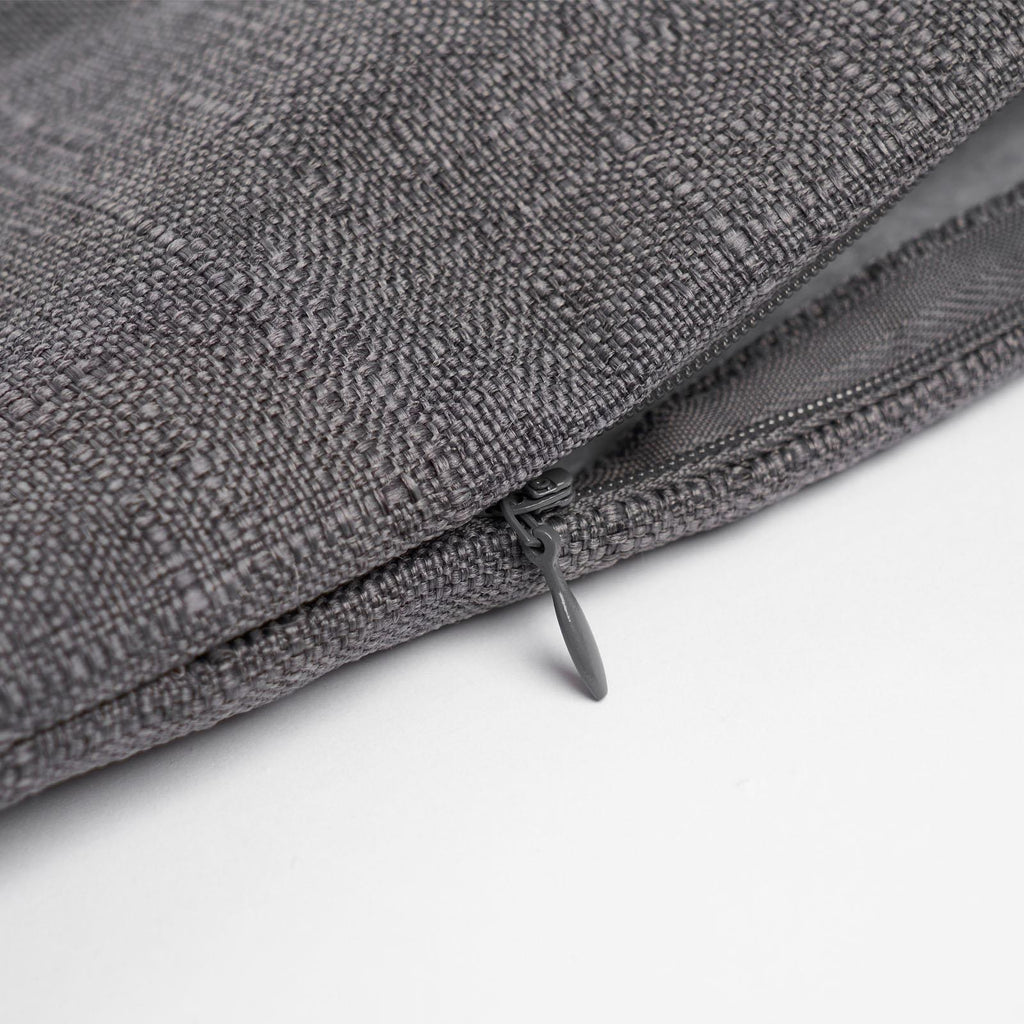 Dreamscene Tassel Pack of 4 X Cushion Covers Square Texture Weave Sofa 18" X 18