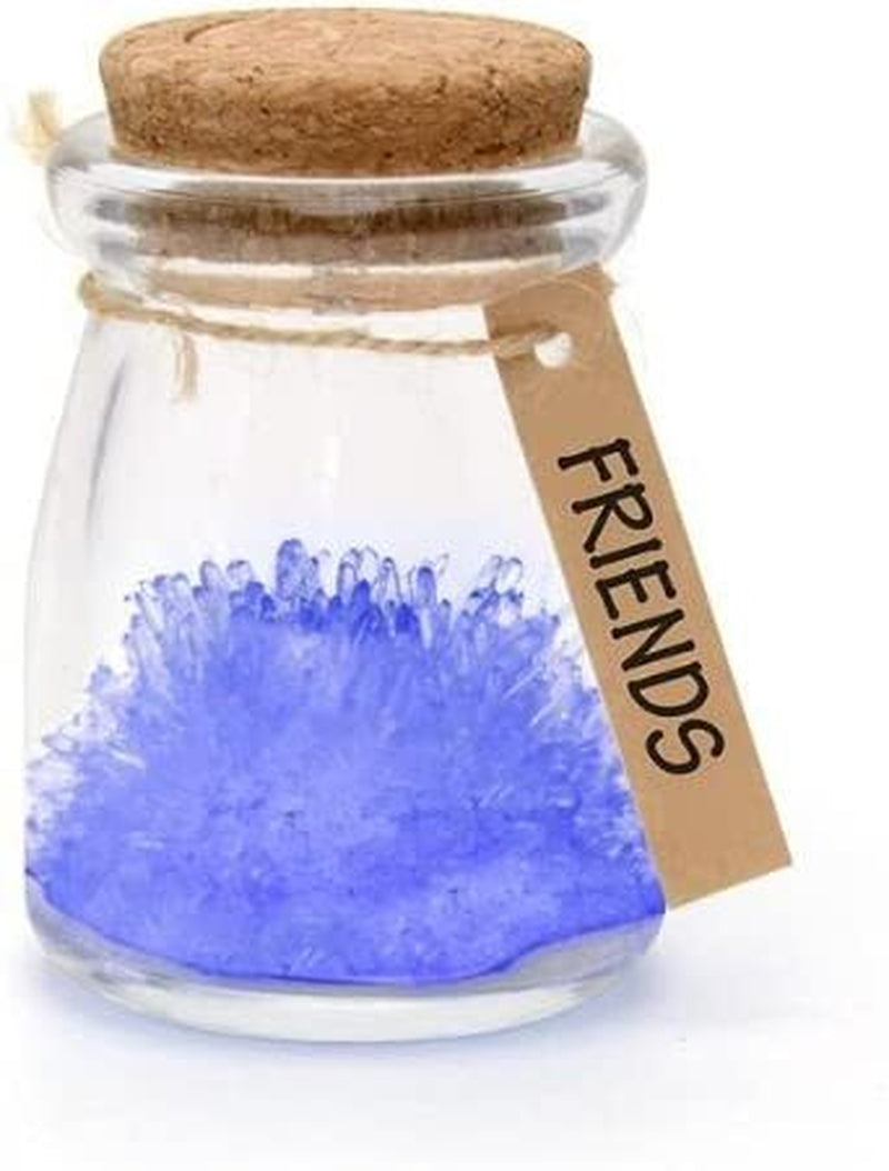 CRYSTAL WISH FLOWER Glass Ornament Decoration Gift Artificial Flowers Decor UK