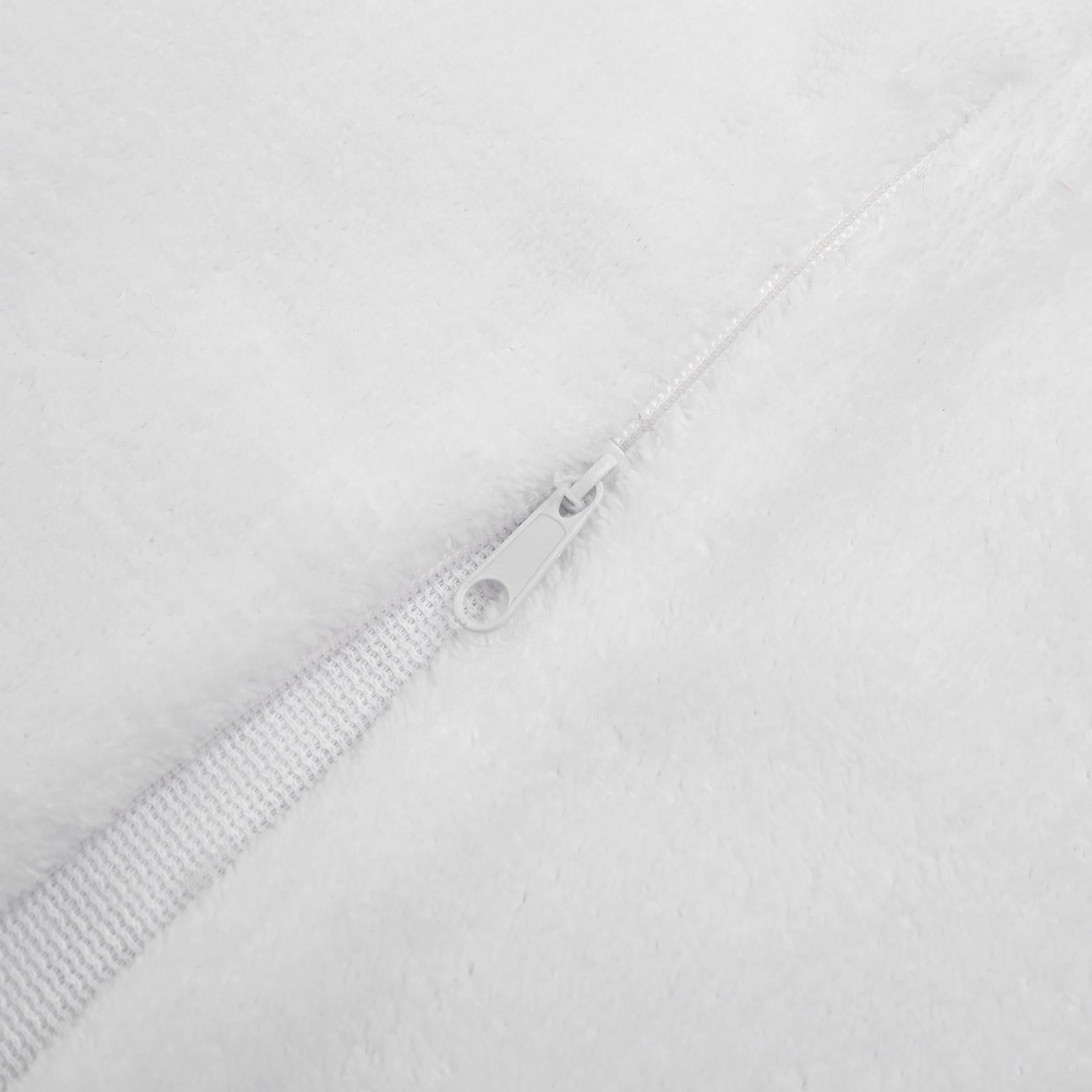 Sienna Set of 2 X Faux Mongolian Fur Cushion Covers Soft Fluffy Mohair 18" X 18